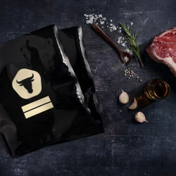 Worki próżniowe czarne na steki